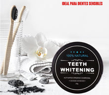 Cargar imagen en el visor de la galería, Blanqueador Carbón Activo + Cepillo De Bambú
