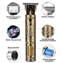 Cargar imagen en el visor de la galería, Maquinilla de Afeitar Profesional Buda Gold – Precisión Total
