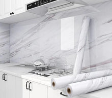 Cargar imagen en el visor de la galería, Papel Tapiz Efecto Mármol(60cmx3M) - MinimalStyle
